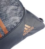 adidas Alliance II Sackpack, Black/Gold Metallic, One Size - Image 3
